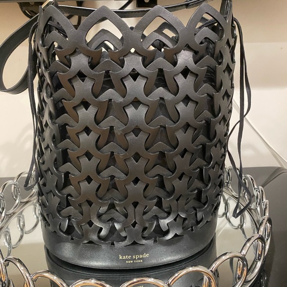 Kate Spade laser cut bucket bag - Picture 1 of 7